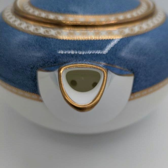 特☆ウェッジウッド ユーランダーブルー ティーポット＆シュガーポット