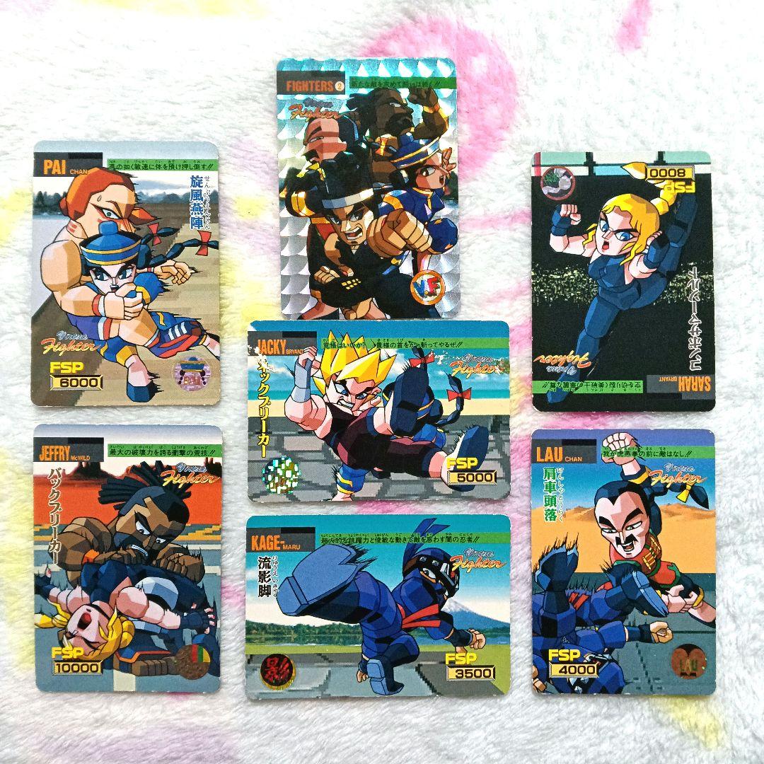 バーチャファイター カードダス 6枚セット キラ レア 難あり - メルカリ