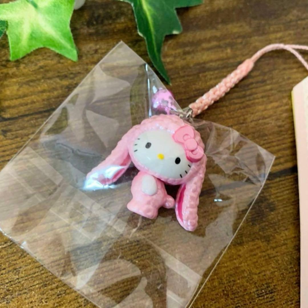 d*3様 ☆激レア☆ハローキティ 根付　ロップイヤー　ピンク　ストラップ　入手困 m72721928268_1.jpg?1731501369