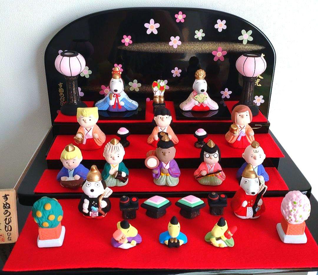 スヌーピー ひな人形 段かざり 吉徳大光 - メルカリ