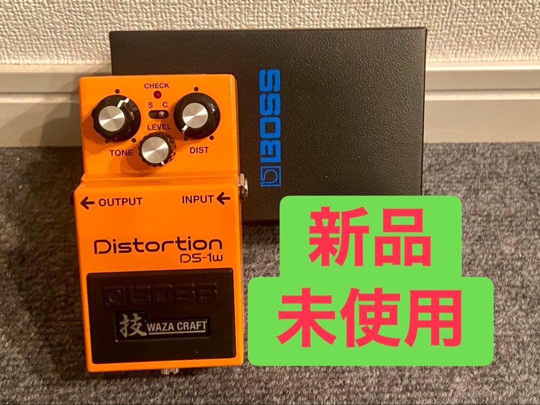 【新品・未使用】BOSS DS-1W 技クラフト BOSS 【BOSS×IKEBEクリアポーチプレゼント】DS-1W [WAZA 技 CRAFT