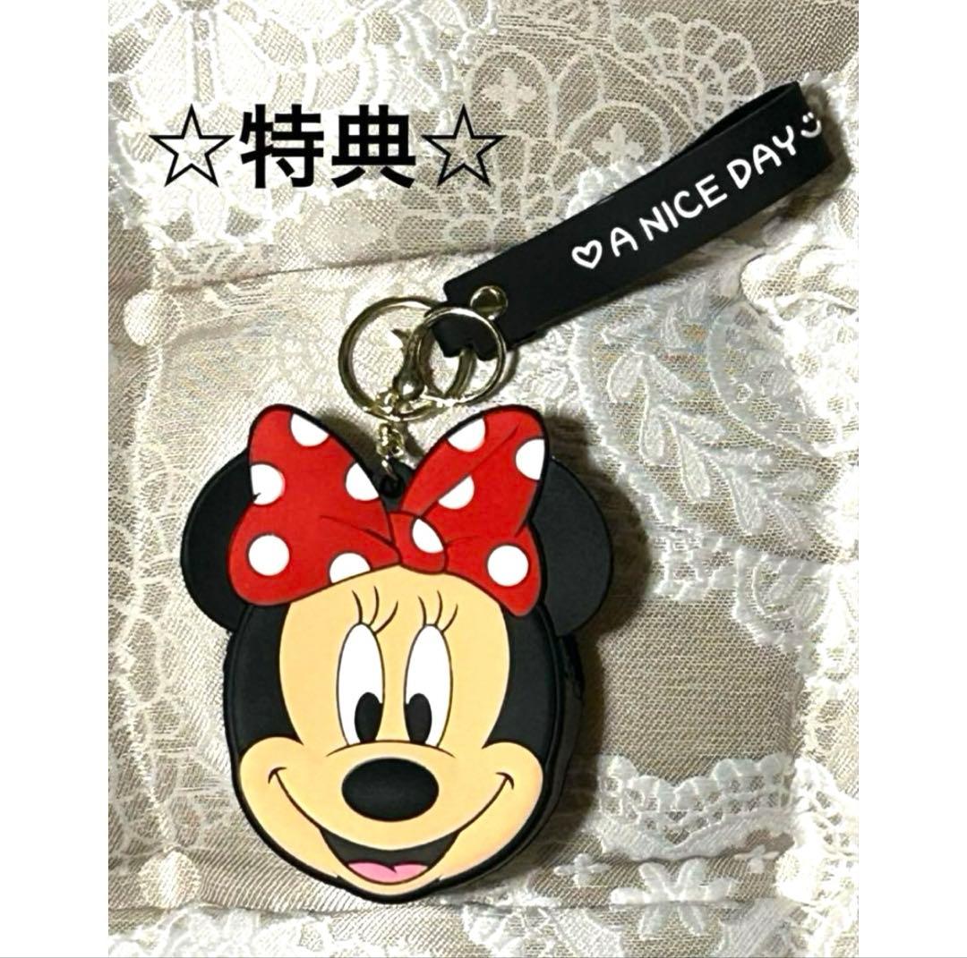 ☆ミニーマウス ビッグフェイストートバッグ ディズニー＋オマケ付き