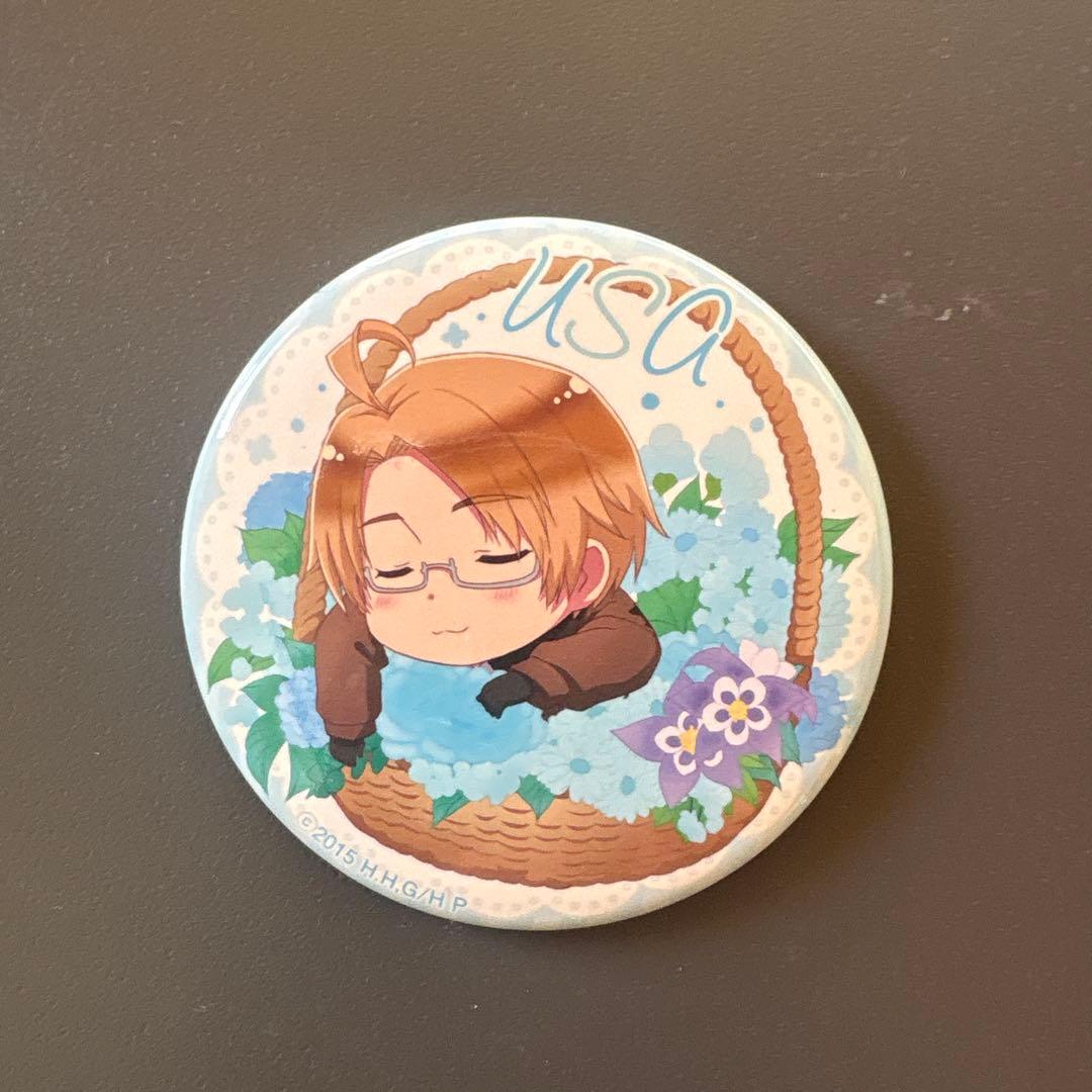 ヘタリア アメリカ 缶バッジ - メルカリ