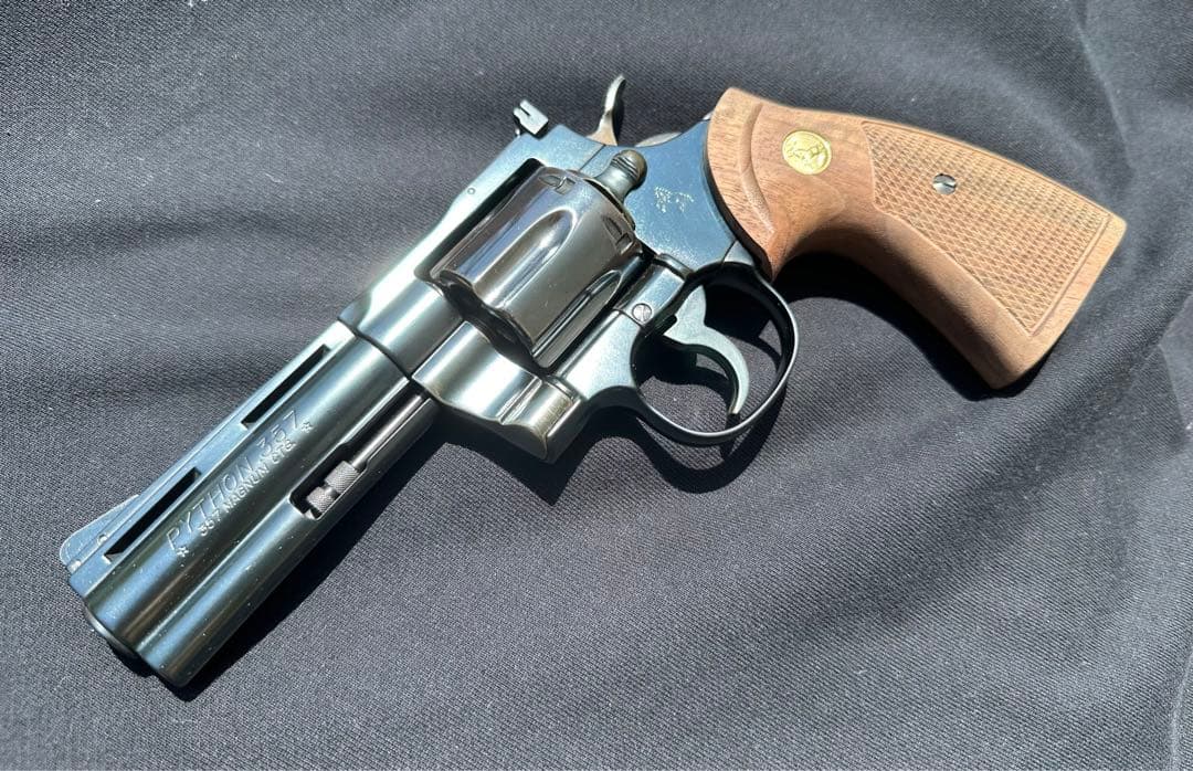 タナカ コルト パイソン HWブルーイング ガスガン R-model - メルカリ