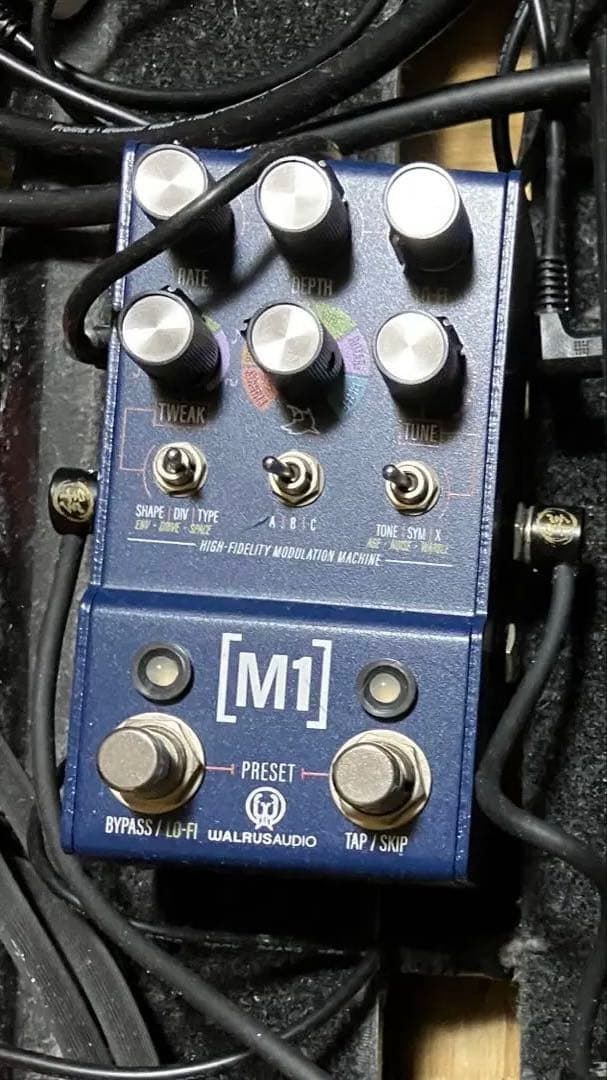 walrus audio M1 マルチモジュレーション multimod MAKO Series: M1 High-Fidelity Modulation Machine
