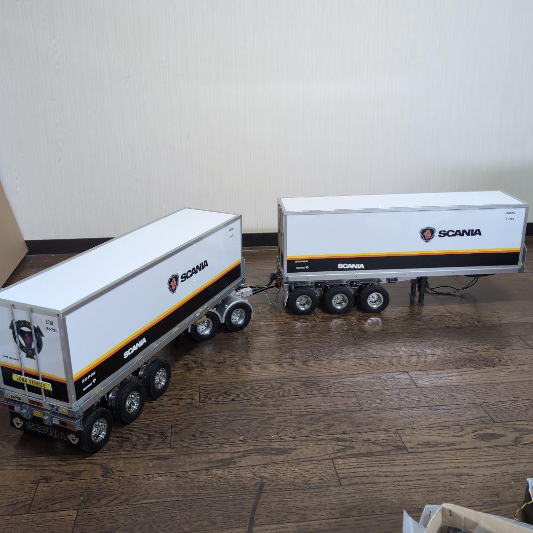 【ピートクロウアームストロングさん専用】タミヤ1/14フラットベッドセミトレ タミヤ 1/14 RC ビッグトラック フラットベッドセミトレーラー 56306