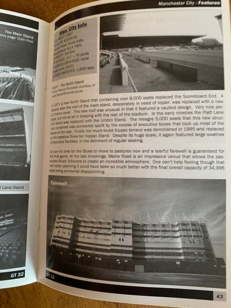 \"GROUNDTASTIC＂英国フットボールグラウンドマガジン季刊4冊・個人発行