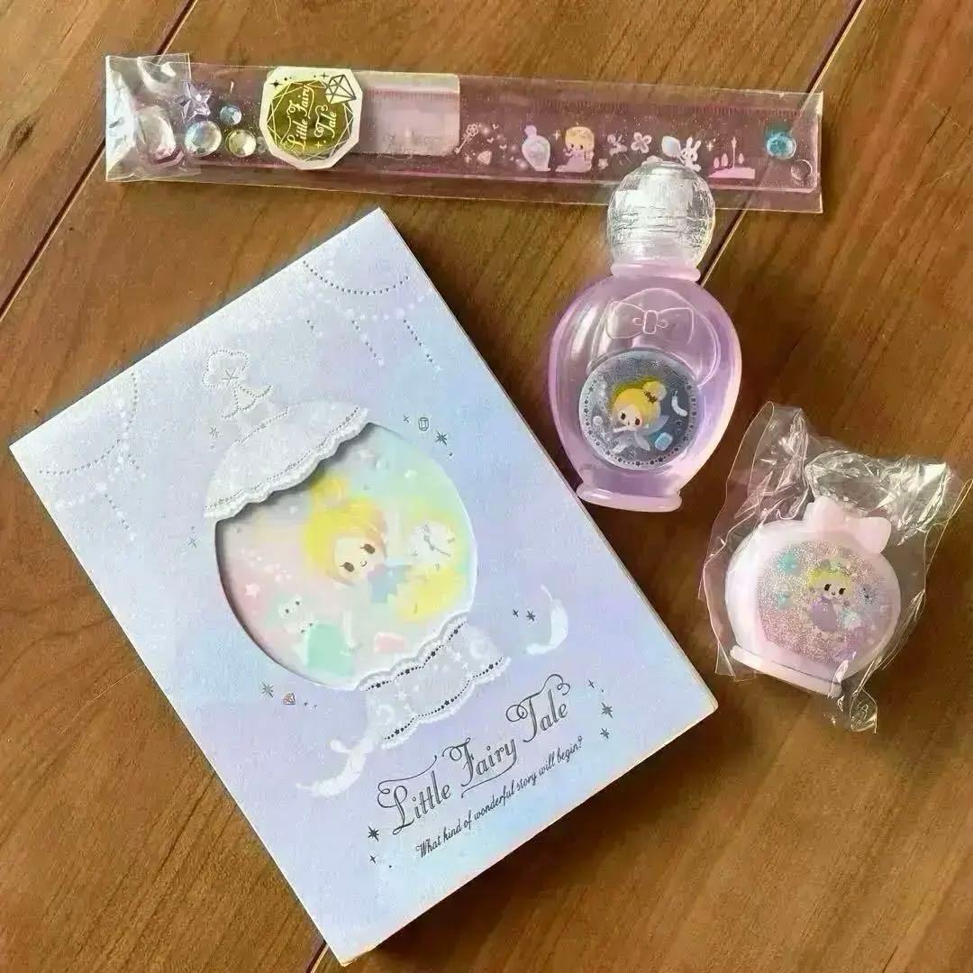 文房具セット リトルフェアリーテイル 鉛筆削 のり 定規 ノート メモ帳