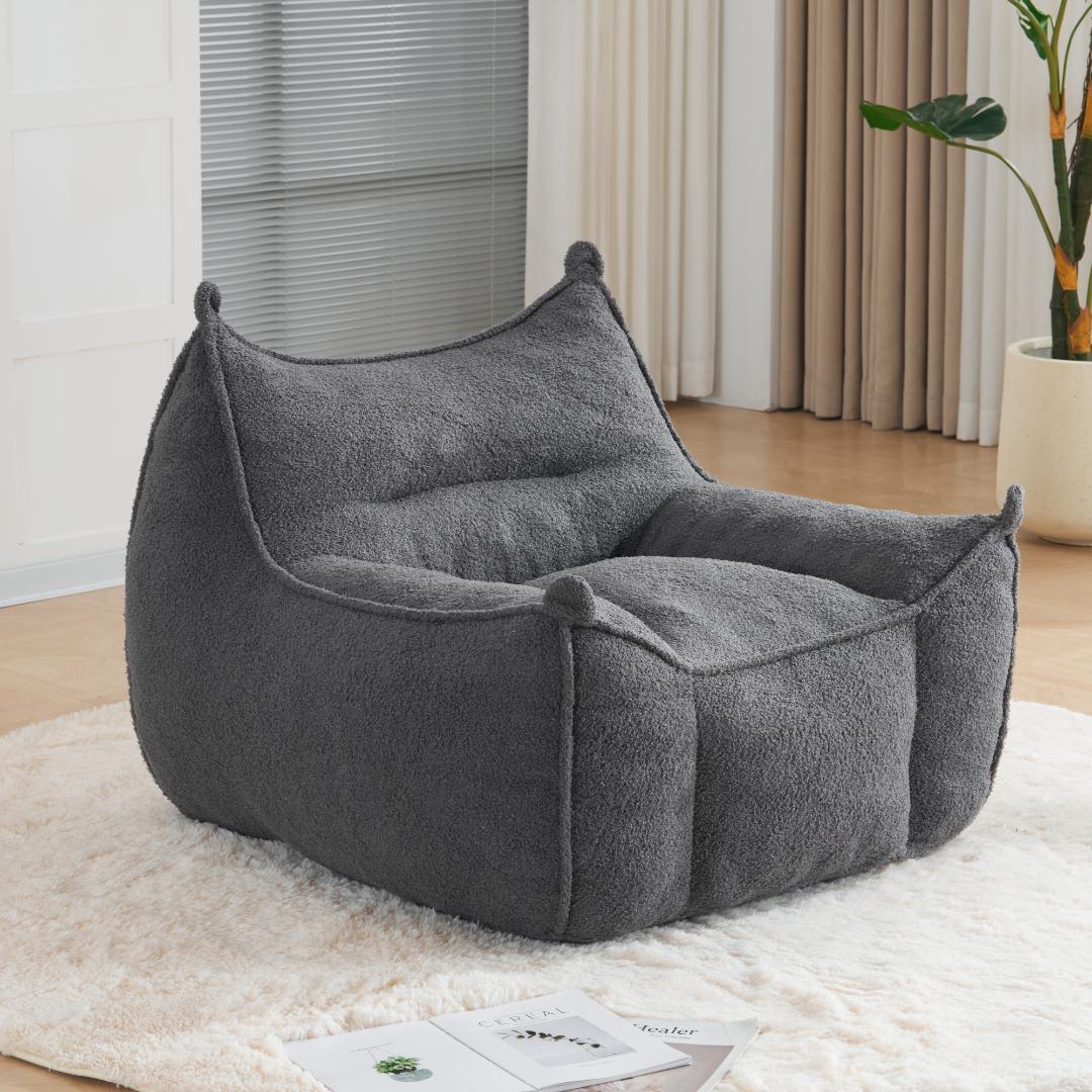 【新品】圧縮完成品 一人用ふわふわソファ 耐荷重150kg ミニサイズ 新品】圧縮完成品 一人用ふわふわソファ 耐荷重150kg ミニサイズ