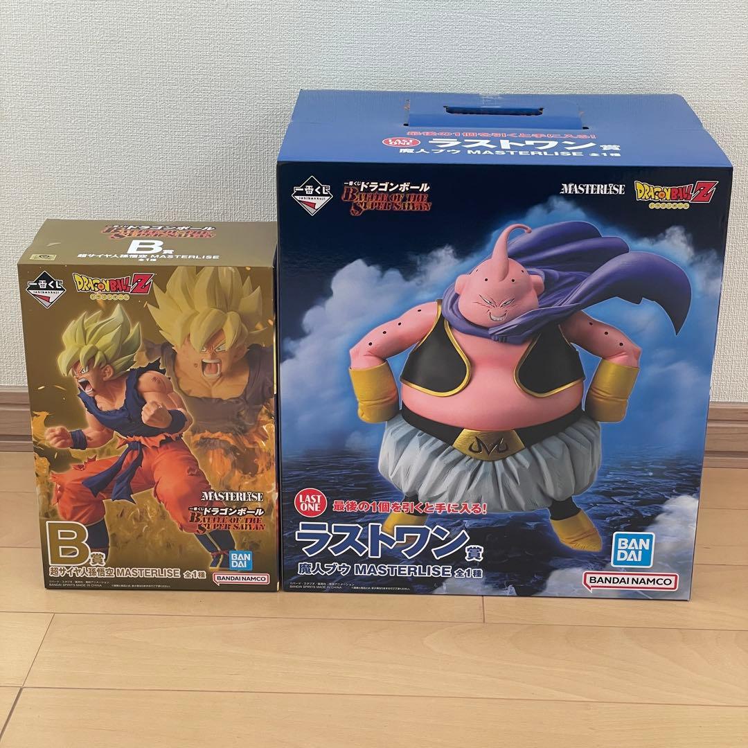 一番くじ ドラゴンボール B賞 ラストワン賞 2点 悟空 ブウ 一番くじ ドラゴンボール BATTLE OF THE SUPER SAIYAN｜一番くじ倶楽部