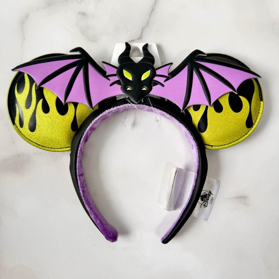 マレフィセント ドラゴン カチューシャ 新作 ハロウィン 海外