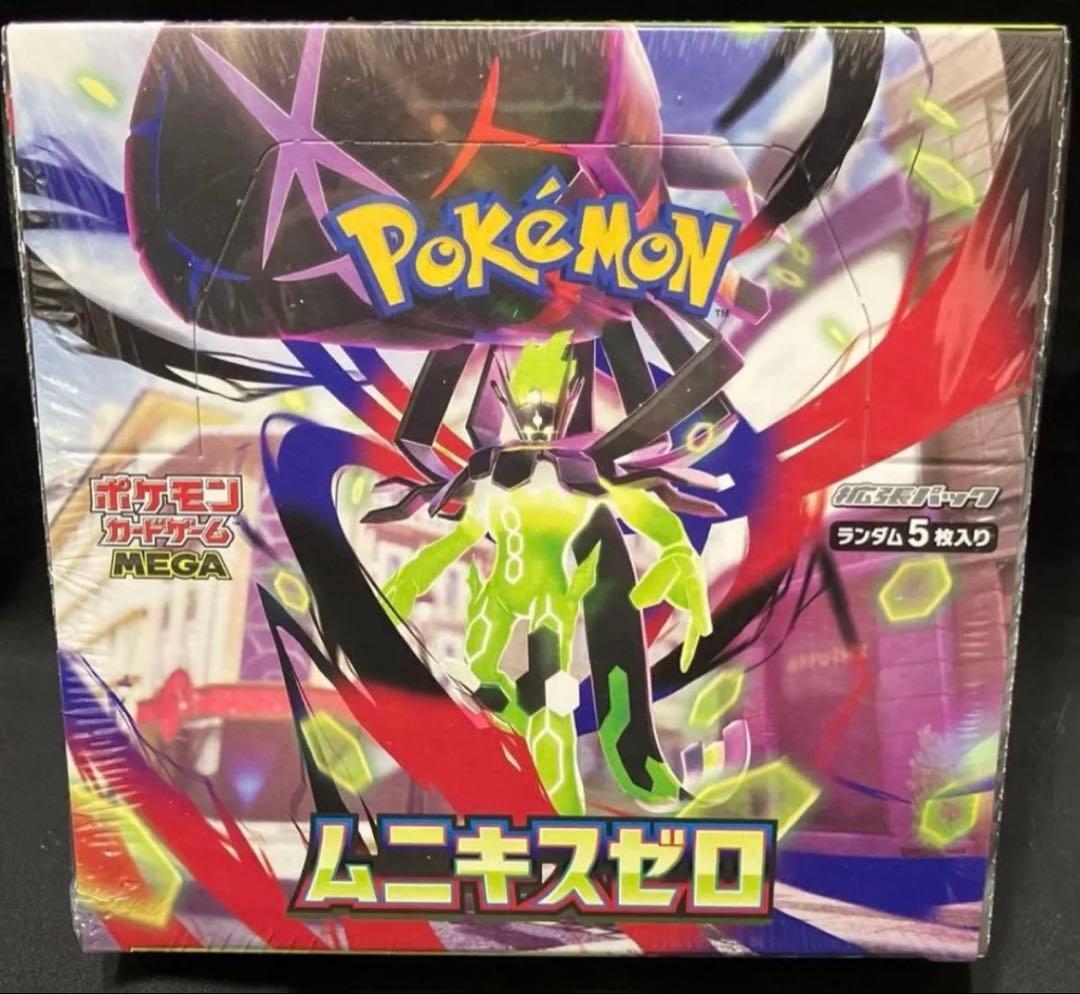 ポケモンカードゲーム MEGA ムニキスゼロ 5パック入り1BOX - メルカリ