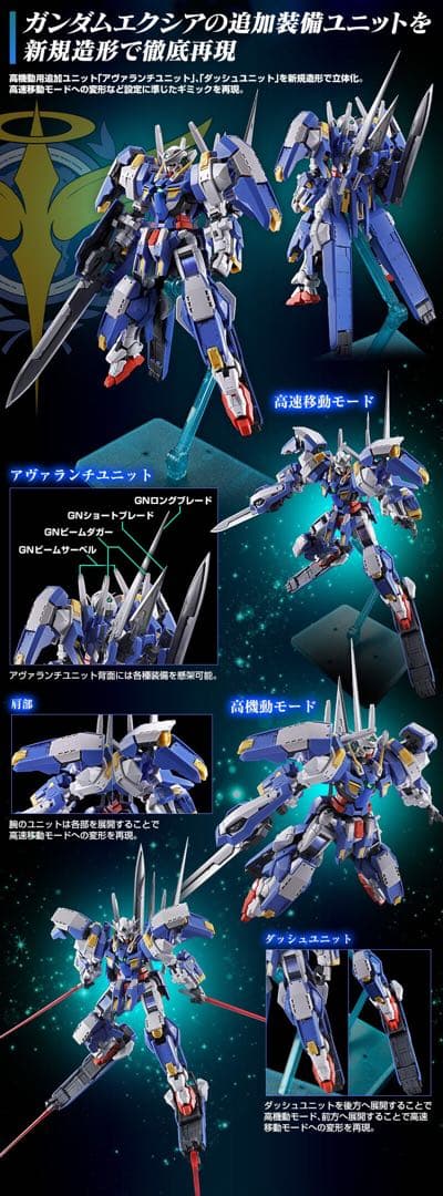プレミアムバンダイ限定】RG 1/144 ガンダムアヴァランチエクシア
