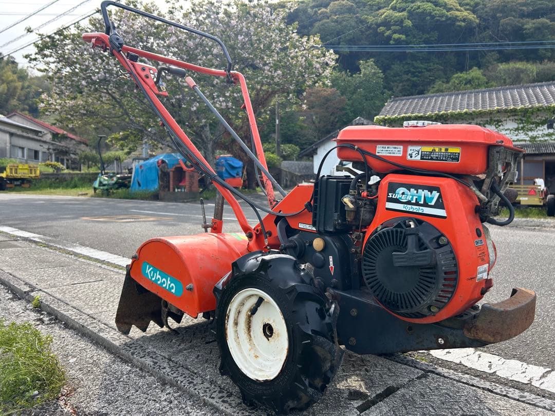 宮崎 クボタ 管理機 TR50 耕運機 畝立て 4.2馬力 デフロック 動画あり