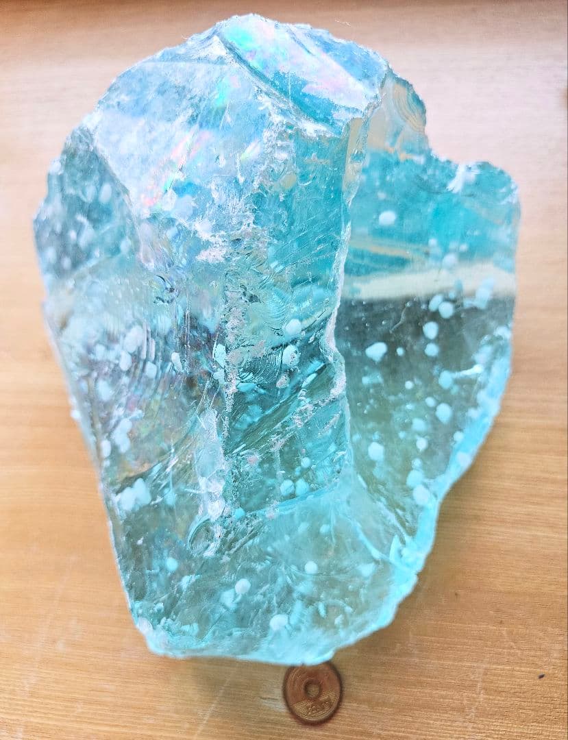 超巨大‼️4.4kg‼️クリストバライト入りネリーランド産 アンダラクリスタル