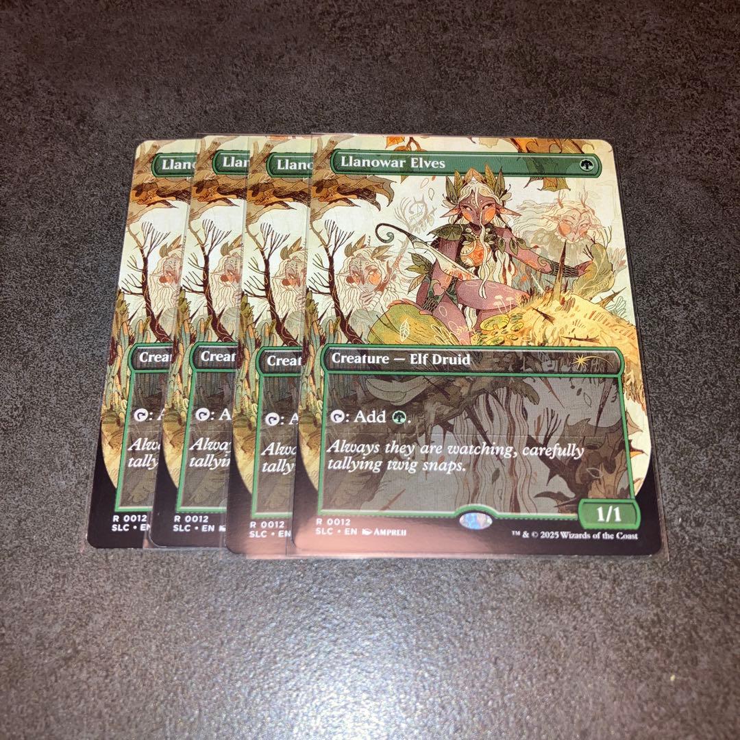 相*原様 ラノワールのエルフ　non foil 4枚セット　英語　MTG ラノワールのエルフ」の激安通販 | magi