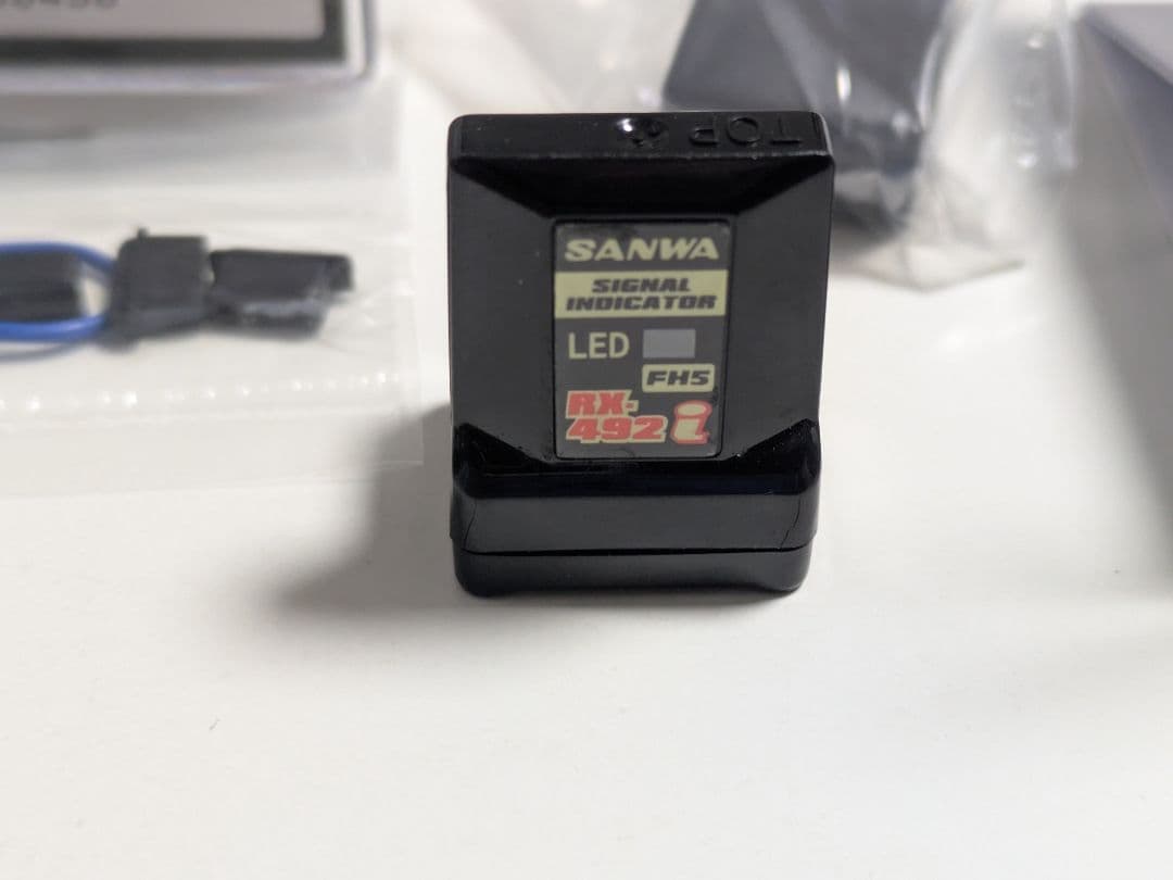 SANWA RX-492i 信号インジケーター Amazon | SANWA RX-492i FH5-4ch インジケーター機能付 107A41384B