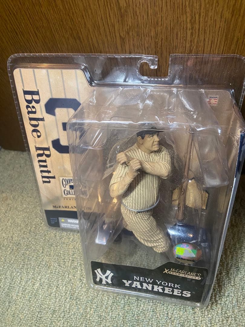 マクファーレン MLB ベーブ・ルース セピア/バリアント/ヤンキース マクファーレントイズ MLB ベーブ・ルース フィギュア・人形