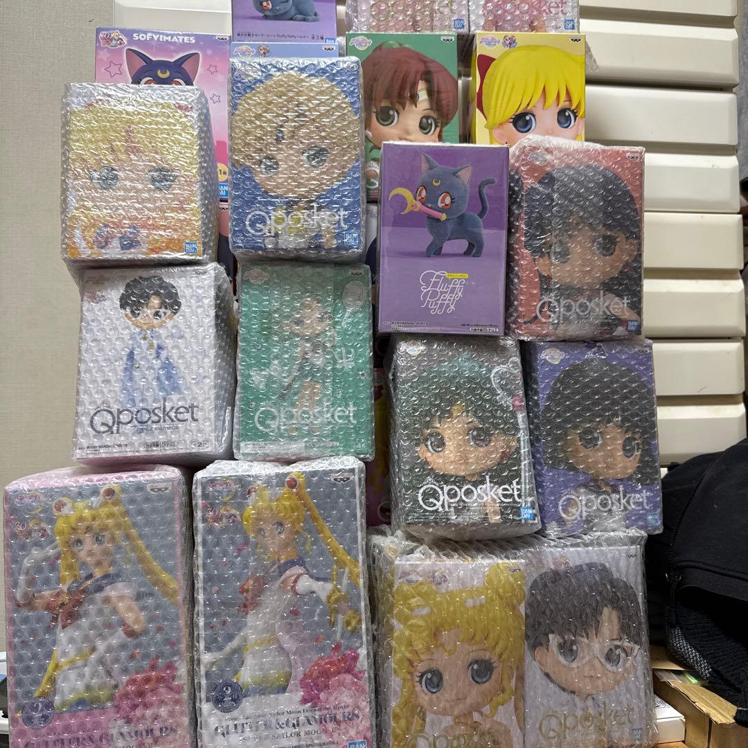 セーラームーンフィギュア キューポスケット まとめ売り 31点 セーラームーン Q posket 15点セット - メルカリ