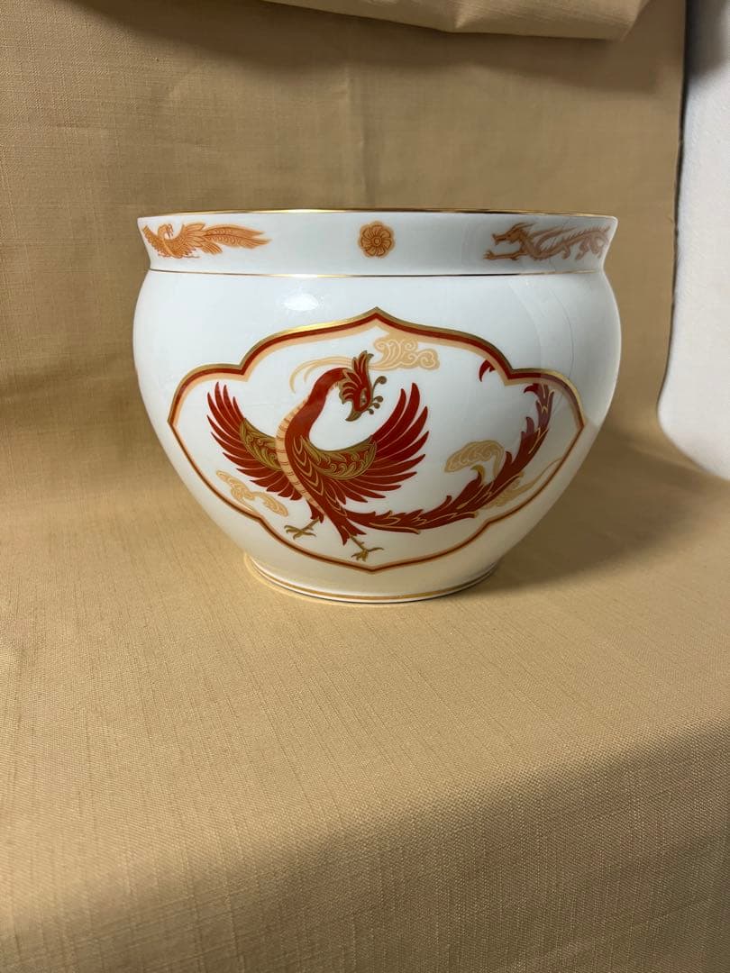 大倉陶園　朱雀 限定版　フランクリン　高級磁器　花瓶 Yahoo!オークション -「フランクリンポーセリン」の落札相場・落札価格