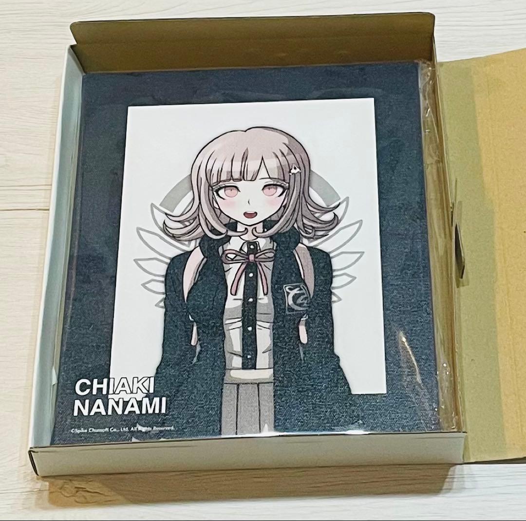 ダンガンロンパ アニメイト オンラインくじ A賞 キャンバスボード 七海千秋 ダンガンロンパ1・2 Reload - 七海千秋 Ani-Art clear label