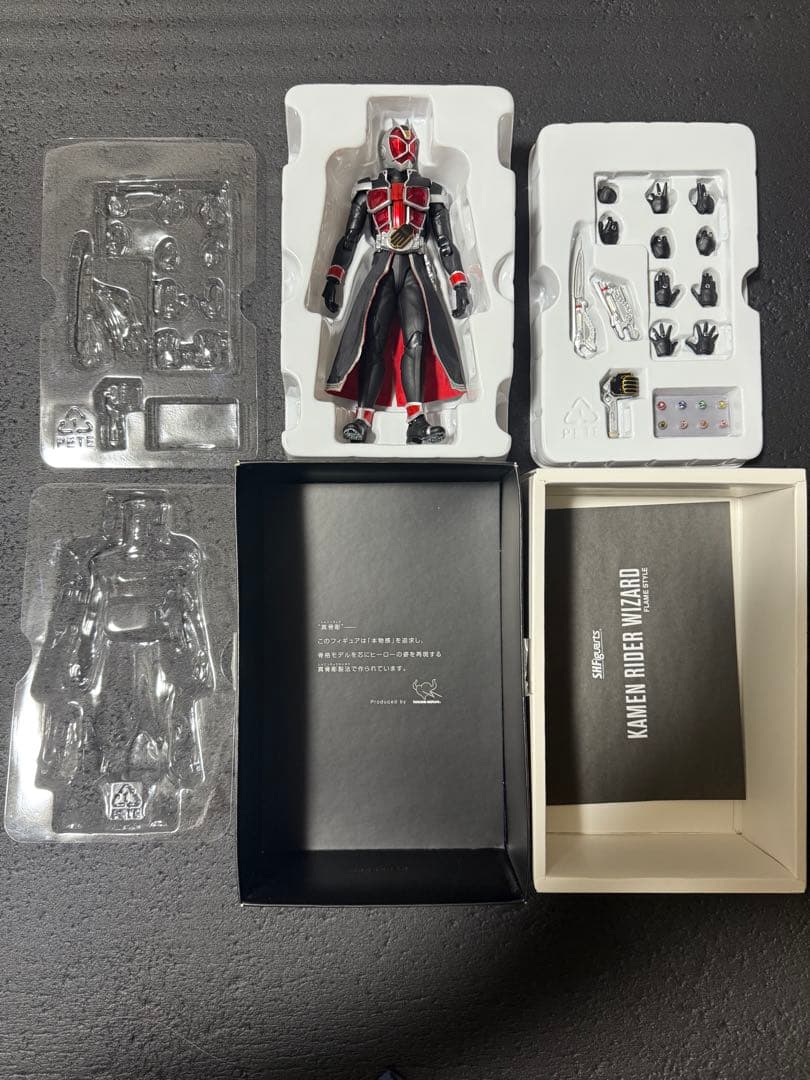 S.H.Figuarts 真骨彫　仮面ライダー 5点 ウィザード バース　W