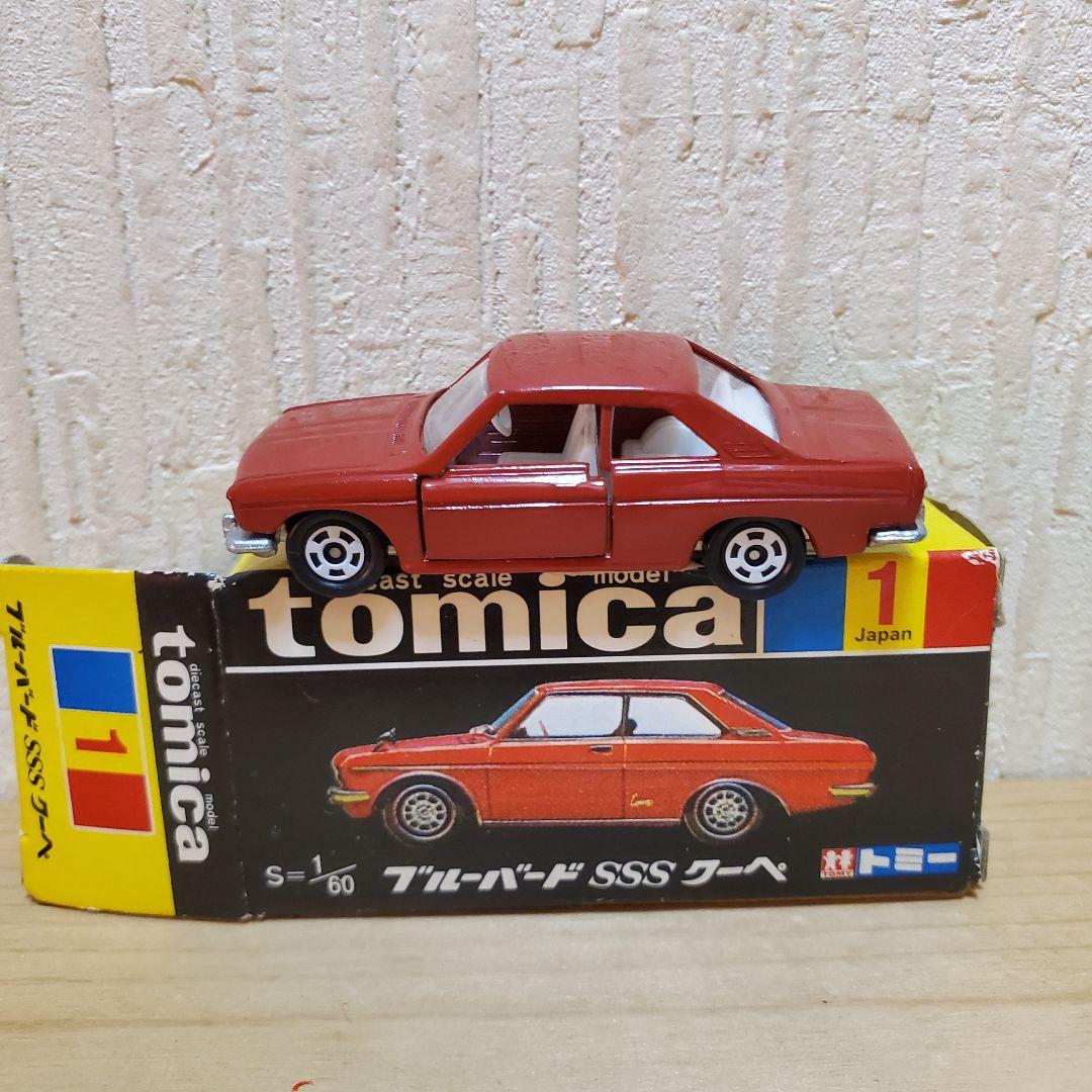 トミカ・黒箱・復刻版】 日産 ブルーバード SSS クーペ - メルカリ