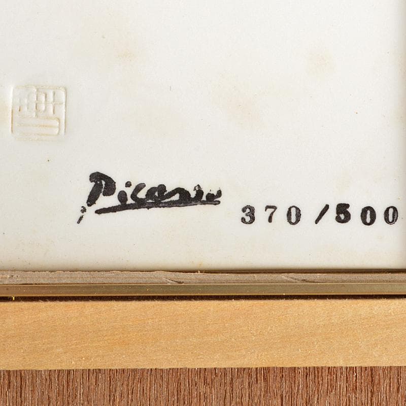 有田焼 陶板画 タイル画 リビングアート パブロ・ピカソ 母と子