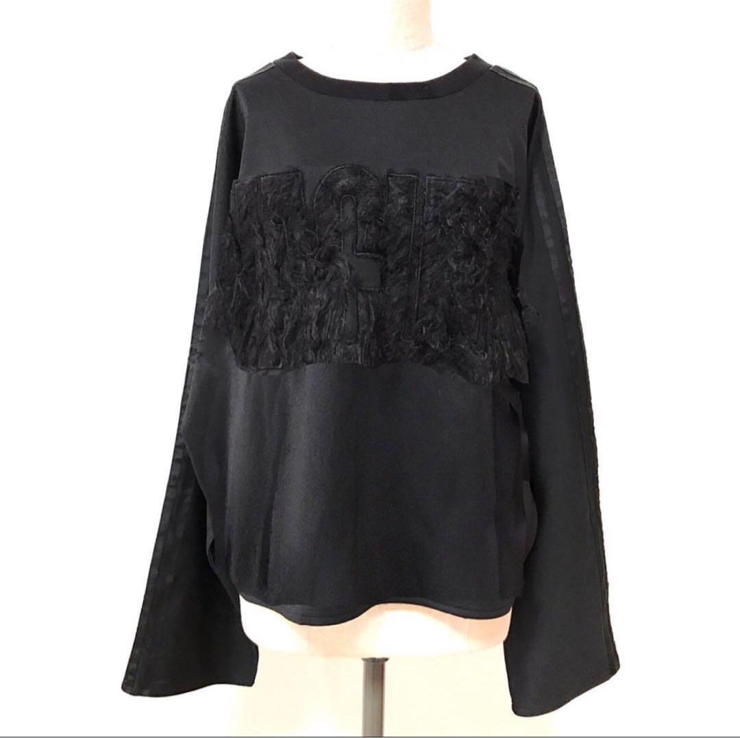 マダラニンゲン 3rd collection 黒色の嬲り 】ファーカットソー - メルカリ