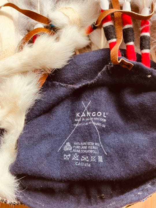 ヴォーンネットA / KANGOL インディアン羽根飾り ネイティブアメリカン