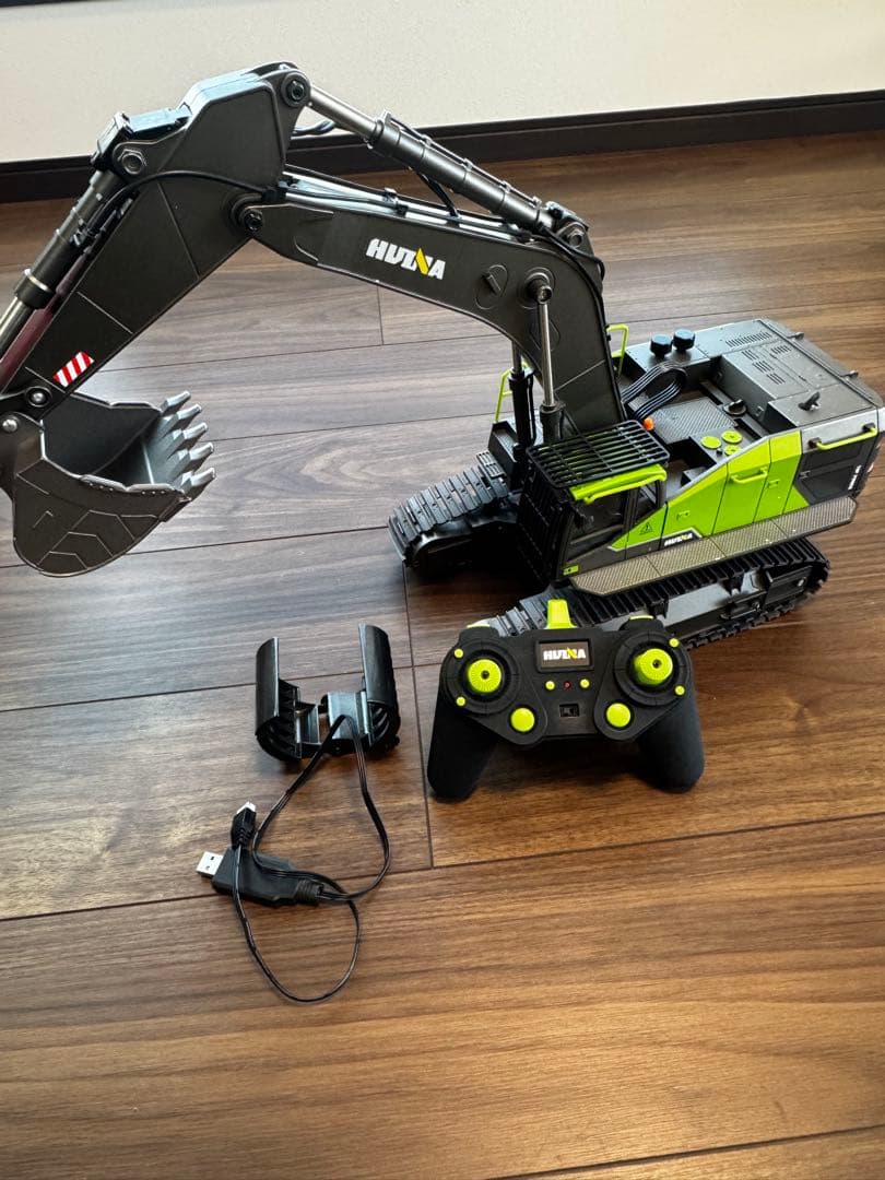 改HUINA1593ラジコンパワーショベルカー Amazon.co.jp: 【最新型3in1】 合金版 RCショベルカー ラジコン 掘削機