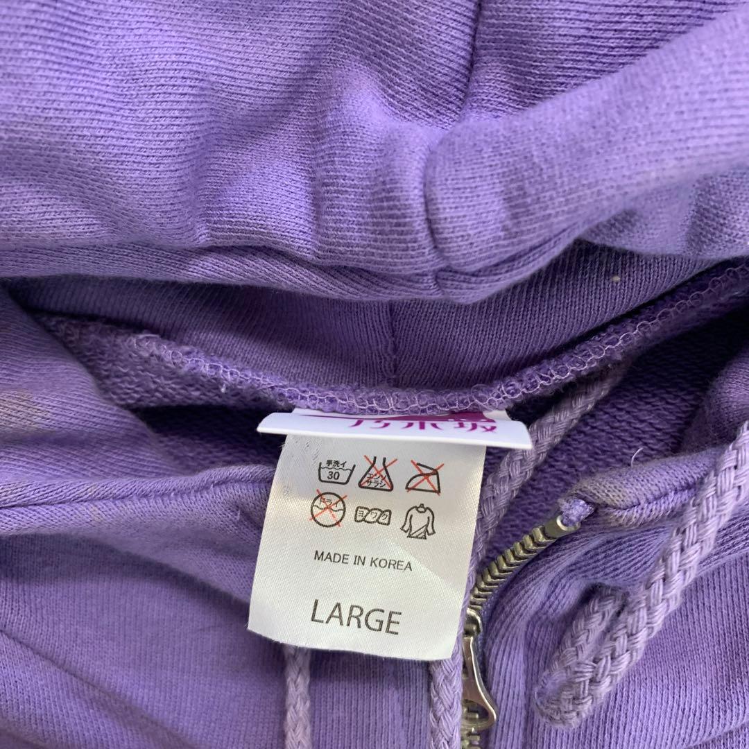 W5)乃木坂46 初期 パーカー ジップパーカー 紫 パープル - メルカリ