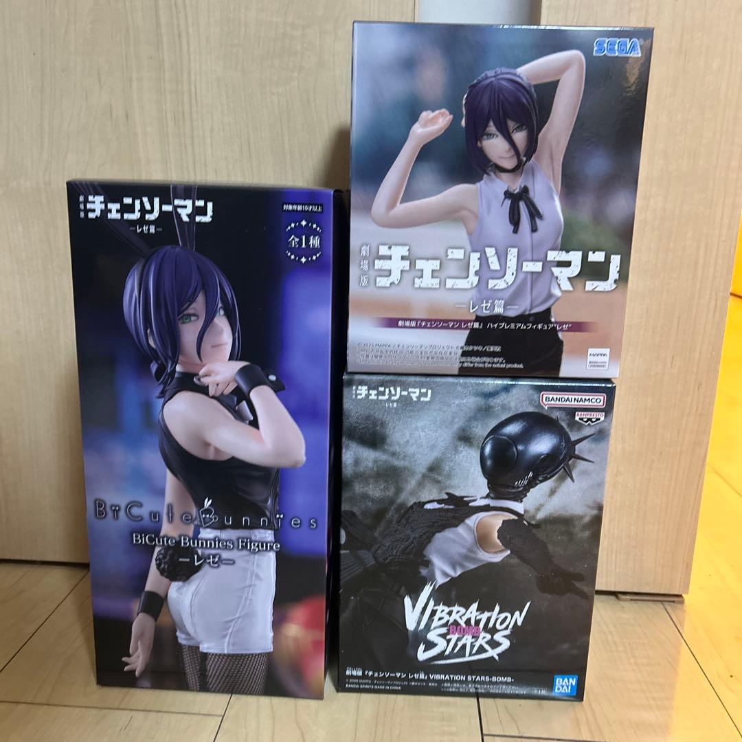 チェンソーマン　レゼ　フィギア　プライズ品　セット売り 一番くじ 劇場版『チェンソーマン レゼ篇』 A賞 レゼ フィギュア