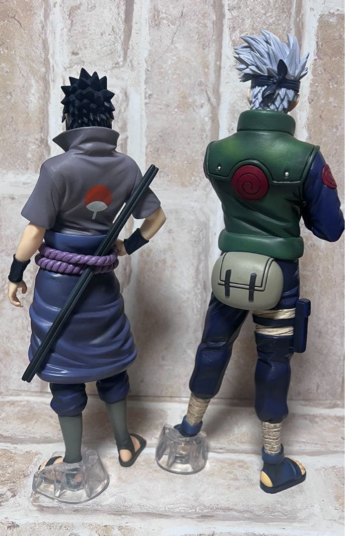 一番くじナルト疾風伝 うちはサスケ、はたけカカシ フィギュアセット