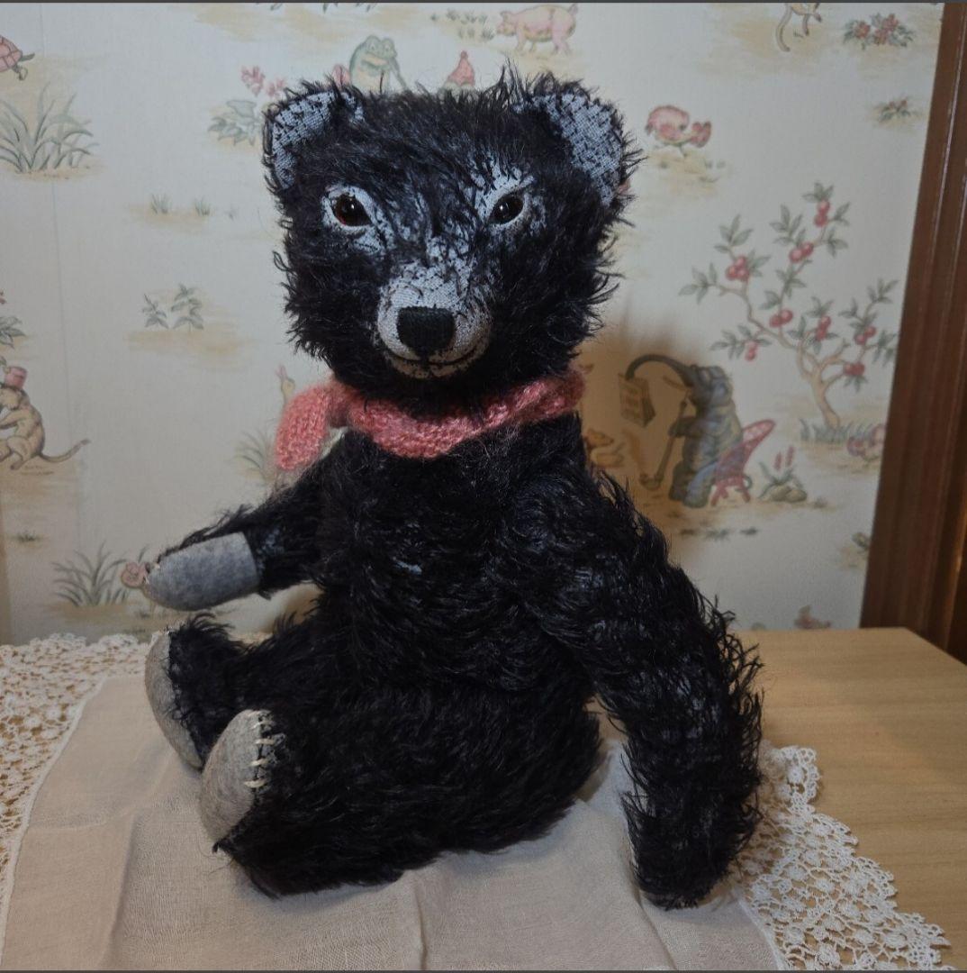 コ*ス様 もう手に入りません！ やさしいお顔の大国早苗さん作品！ モヘアのブラッ