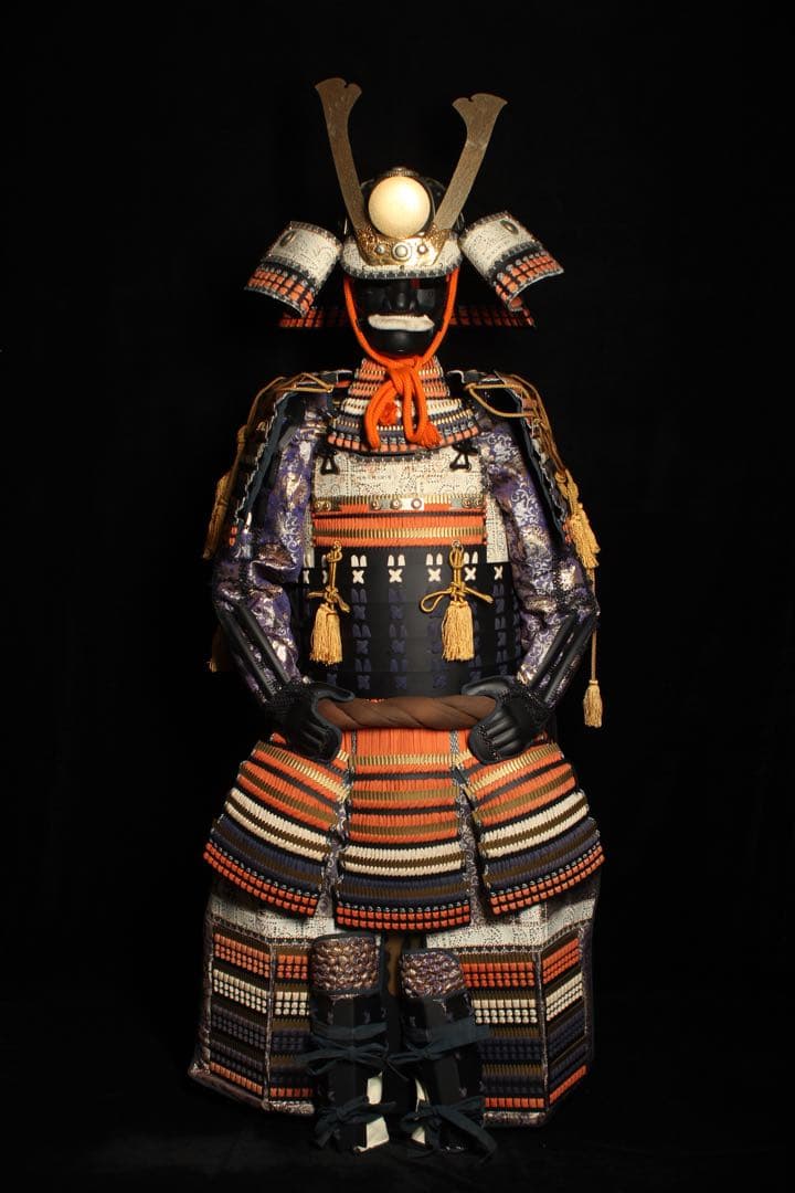 甲冑　鎧　等身大　兜　面頬 Yahoo!オークション - 甲冑 等身大 鎧 面頬 大鎧 鎧兜 星兜 武具 鎧立