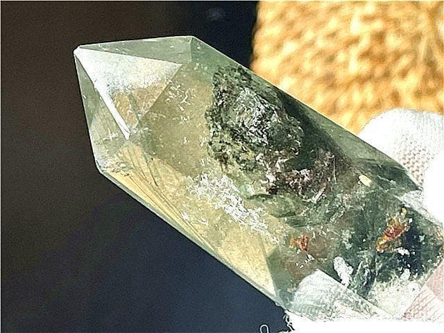 AAA級天然ガーデンクォーツ六角柱B89P2/52P14D - メルカリ