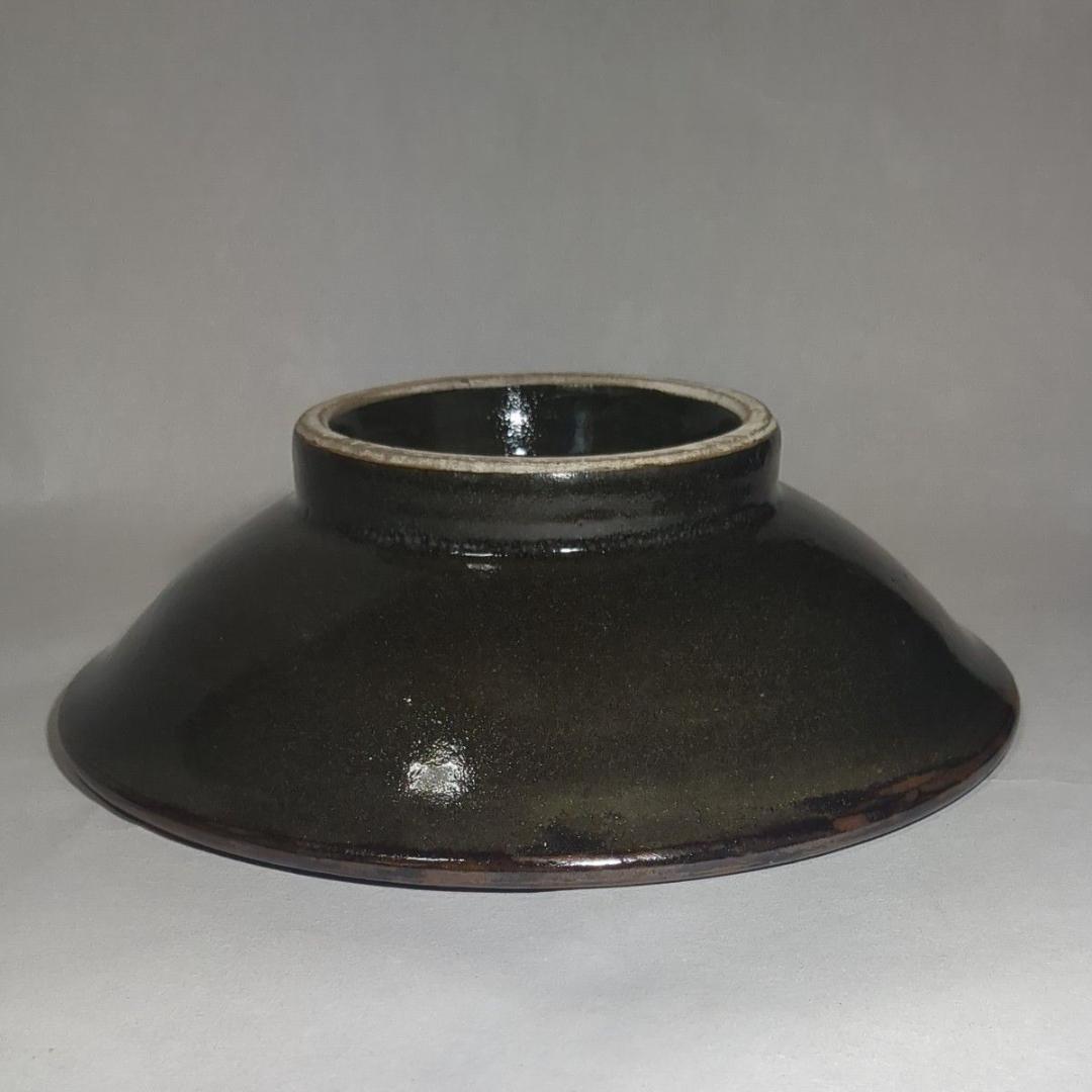 金城敏昭 壺屋焼 やちむん 魚文 海老文 盛鉢 沖縄 琉球 「昭」銘入り