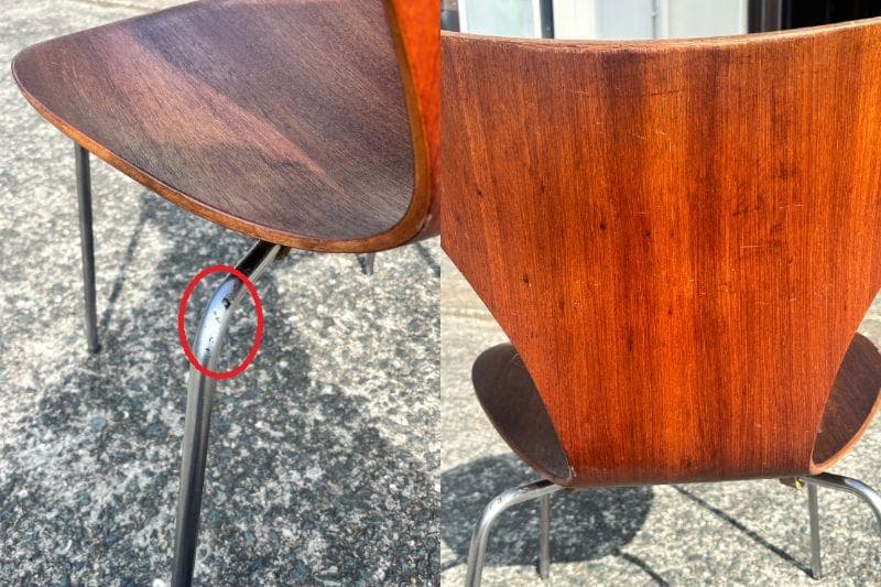 フリッツハンセン セブンチェア チーク材 希少 アルネ•ヤコブセン