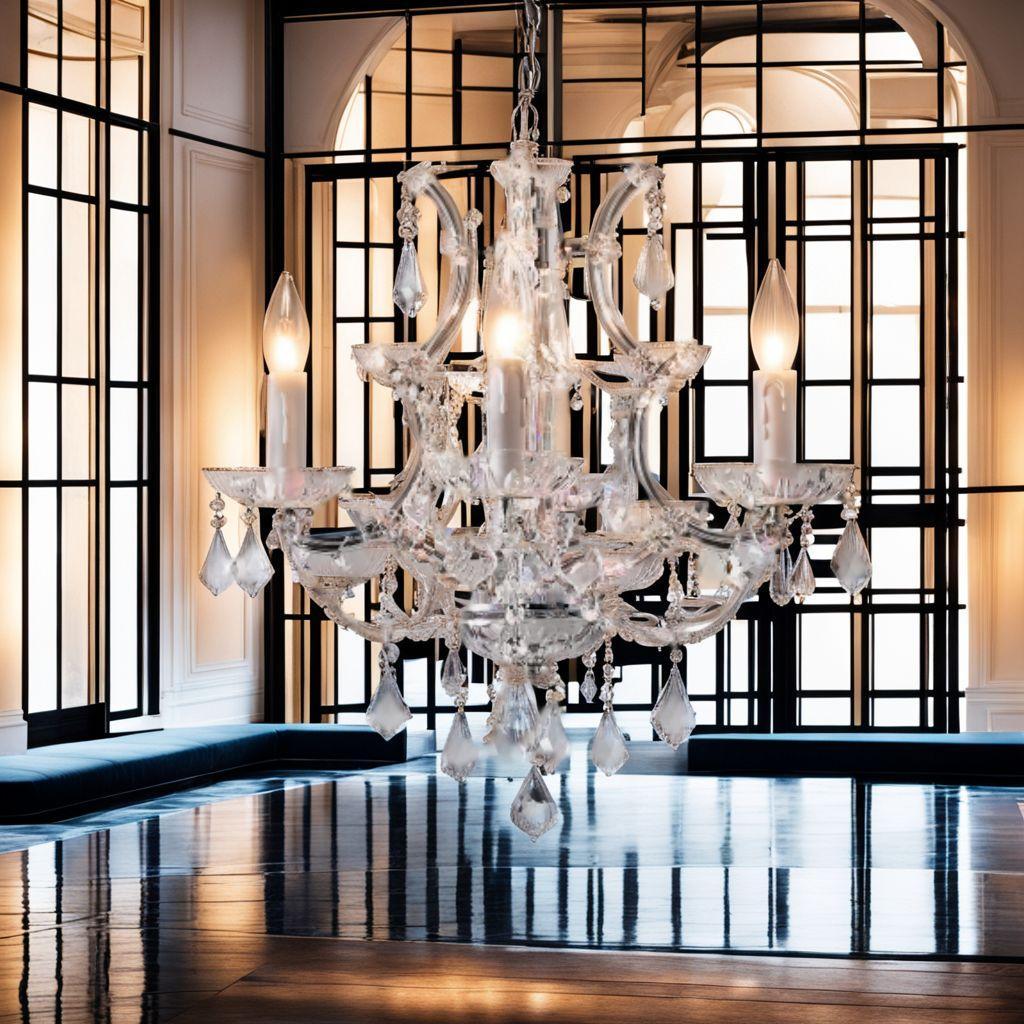 豪華でエレガントなデザイン シャンデリア 美しい輝き 豪華で
