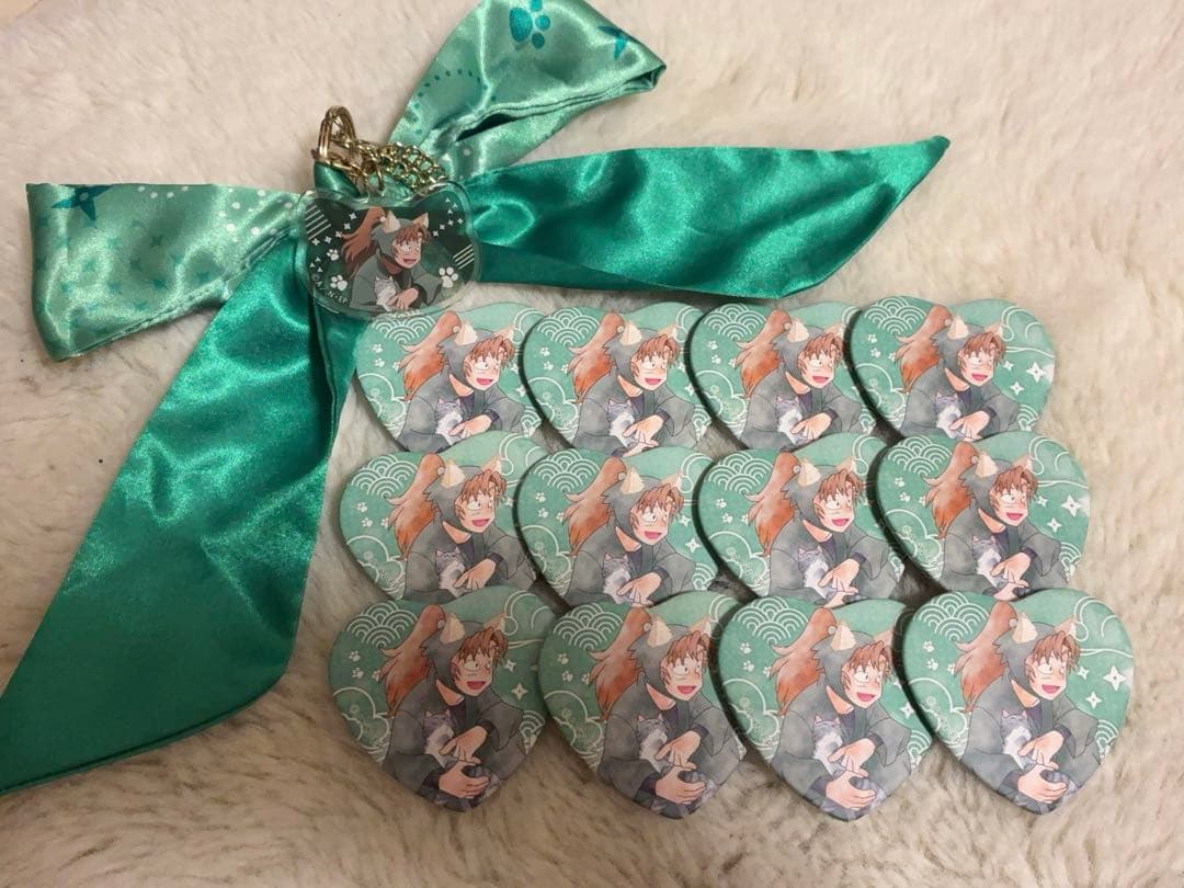 忍たま ナンジャ 猫屋敷で大捜索の段 ハート缶バッジ 善法寺伊作 12枚 忍たまたちが“ねこ耳姿”の描き下ろしイラストで登場！「忍たま乱太郎