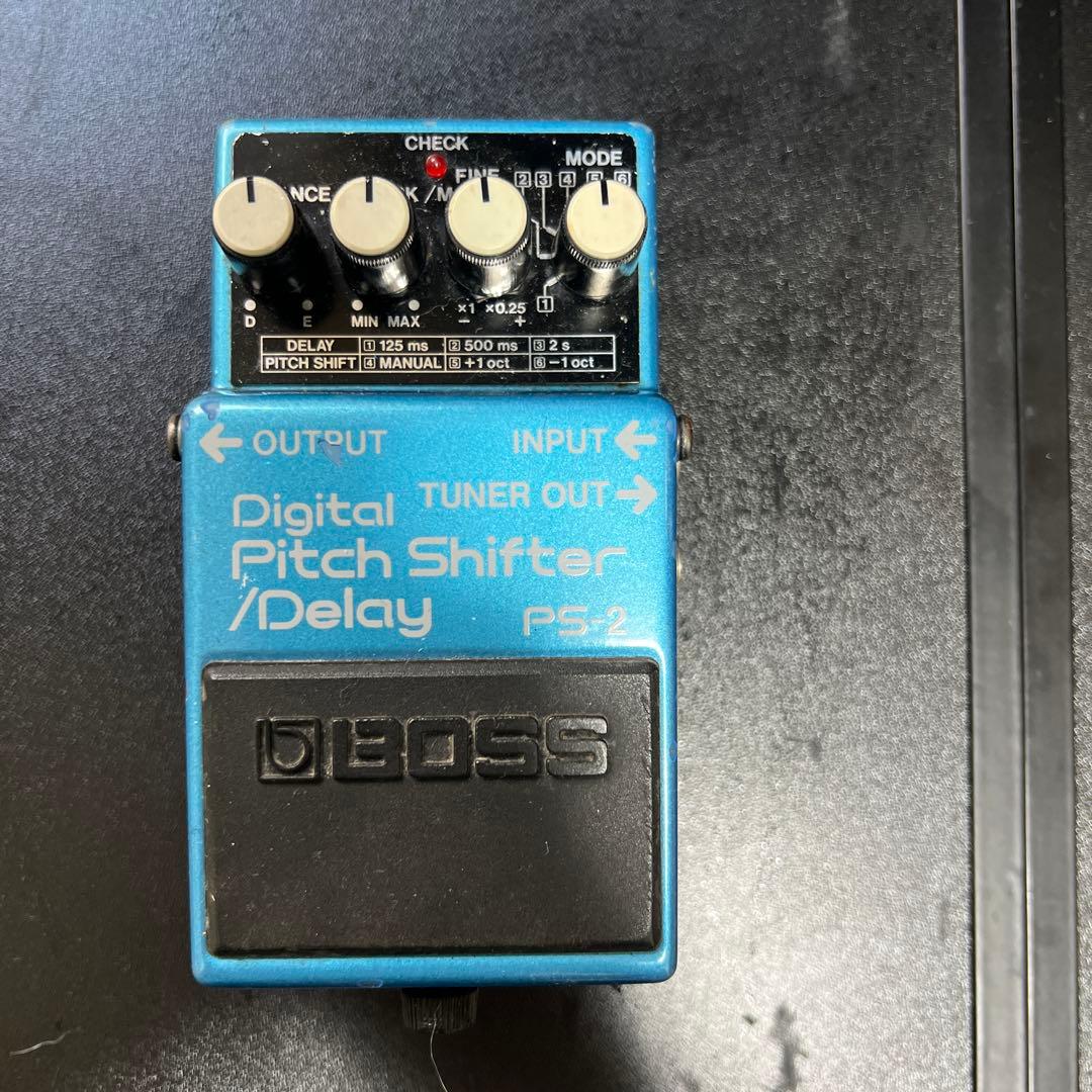 BOSS デジタルピッチシフター/ディレイ PS-2 BOSS PS-2 Digital Pitch Shifter / Delay（LEDが光りません）」: こ