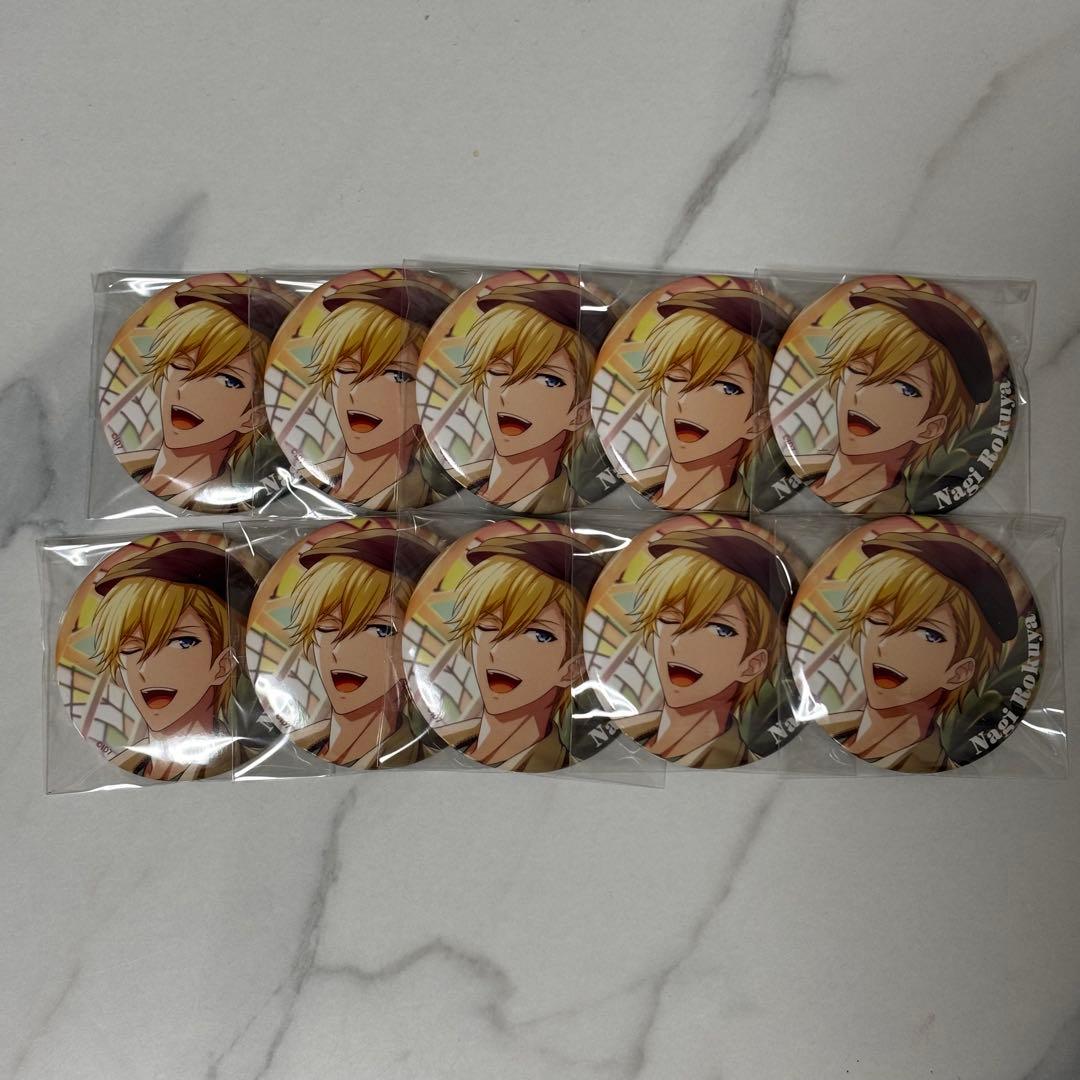 アイドリッシュセブン 六弥ナギ ドラコレ 缶バッジ - メルカリ