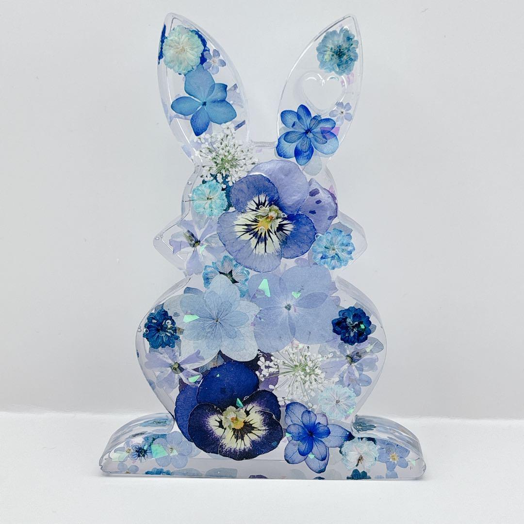 訳あり】うさぎさん 固まるハーバリウム オブジェ - メルカリ