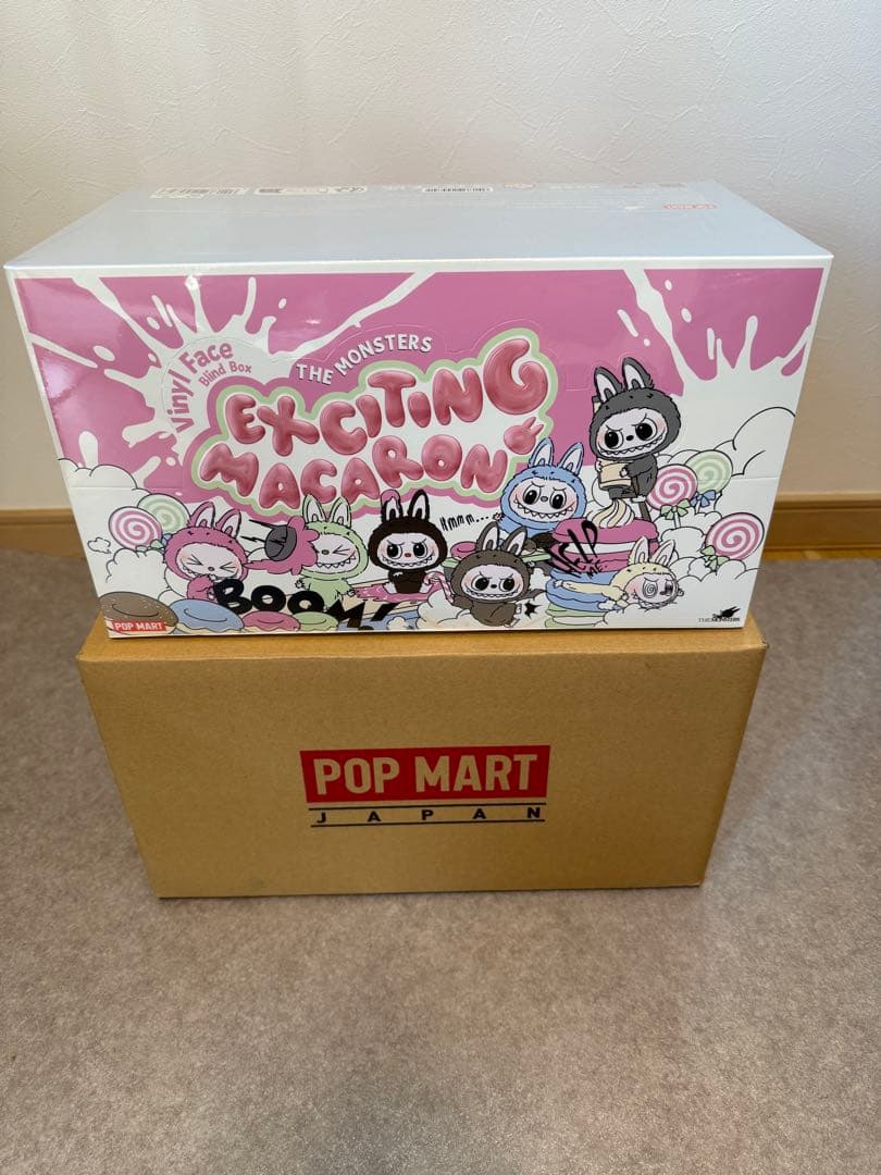 正規品ラブブ　POP MART Exciting Macaron 1セット6個入 楽天市場】Labubu【ラブブ】THE MONSTERS Exciting Macaron POP MART