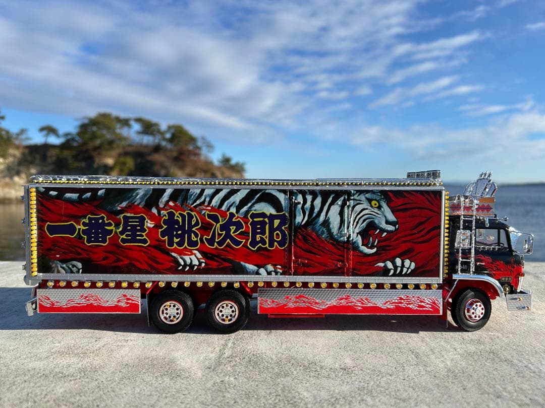 トラック野郎一番星北へ帰るデコトラプラモデル - メルカリ