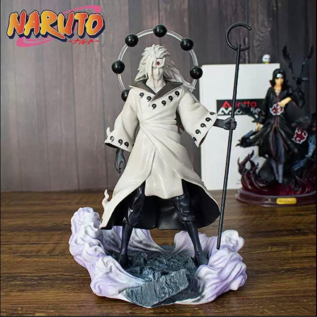 NARUTO ナルト 六道仙人 うちはマダラ 高さ28cm 海外フィギュア - メルカリ