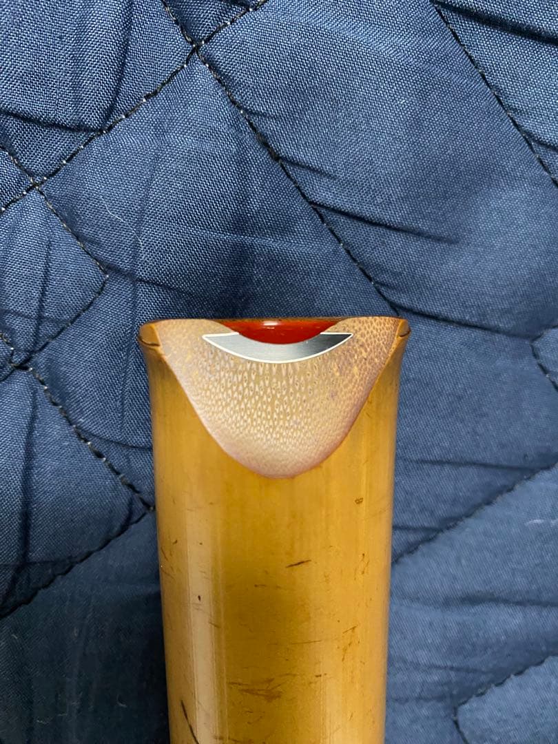 誠和銘尺八 6寸菅 7孔仕上げ - メルカリ