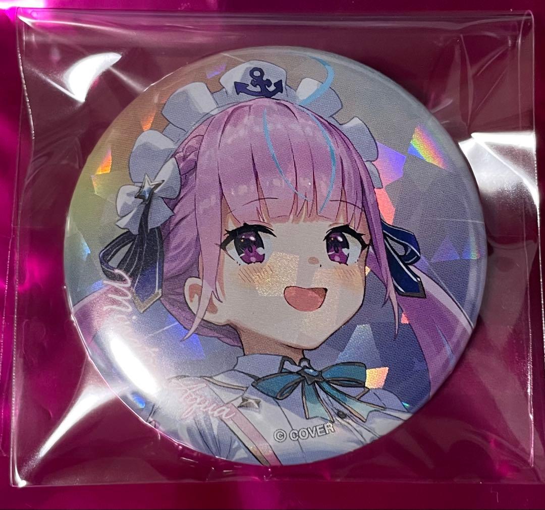 ホロライブ 5th fes 缶バッジ 湊あくあ - メルカリ