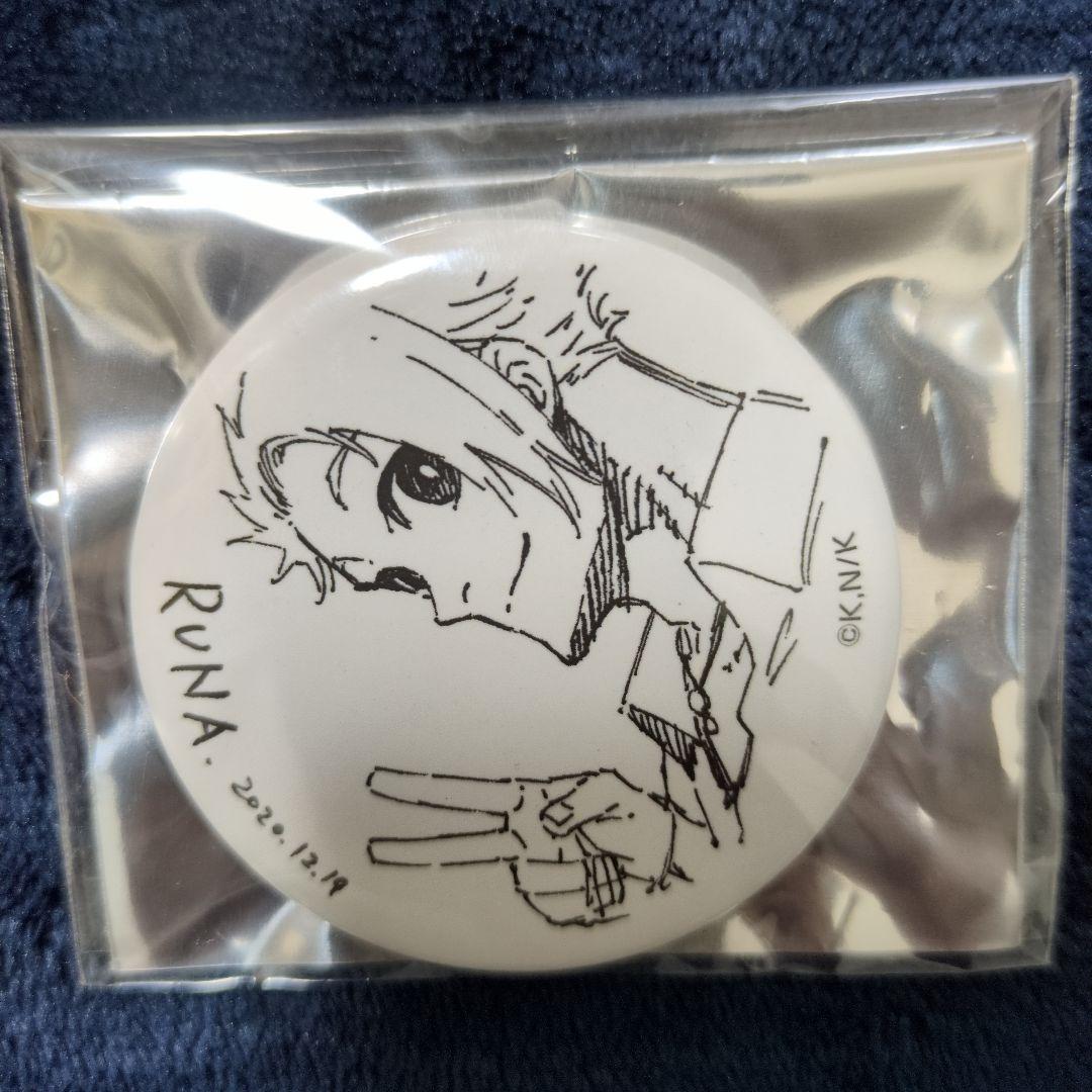 ブルーロック プリンセスカフェ 缶バッジ レオナルド・ルナ 2020.12.19 TVアニメ『ブルーロック』ミニキャラ缶バッジ（カフェ衣装Ver